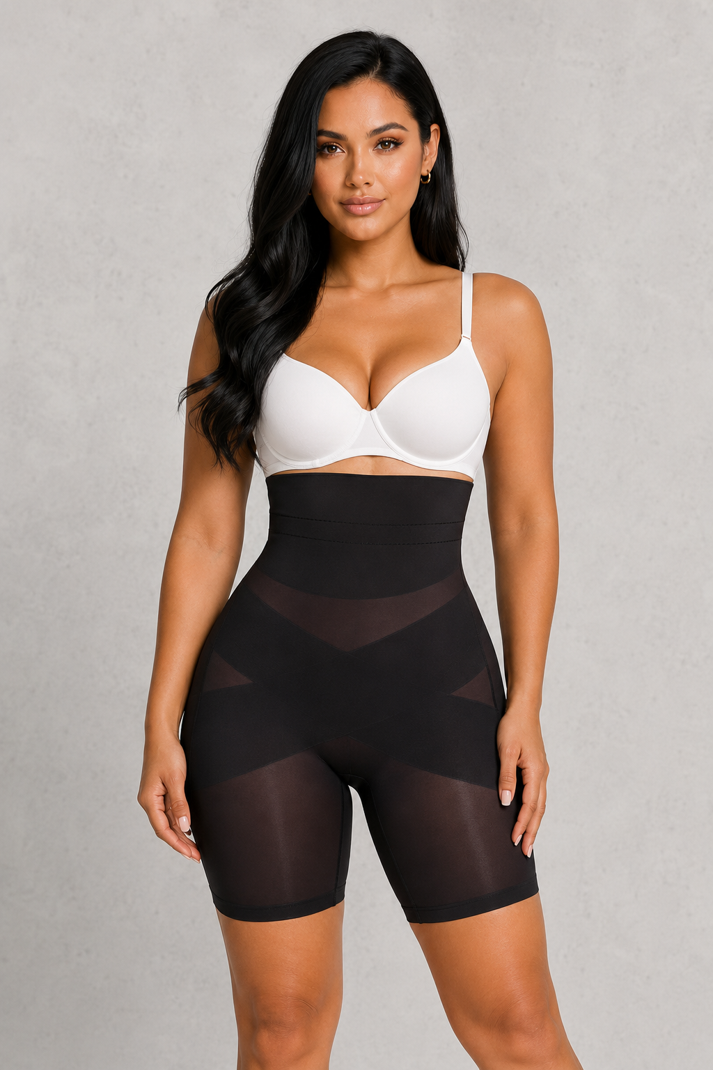Sculp High-Waist Tummy Control & Bum Lift Shapewear Shorts