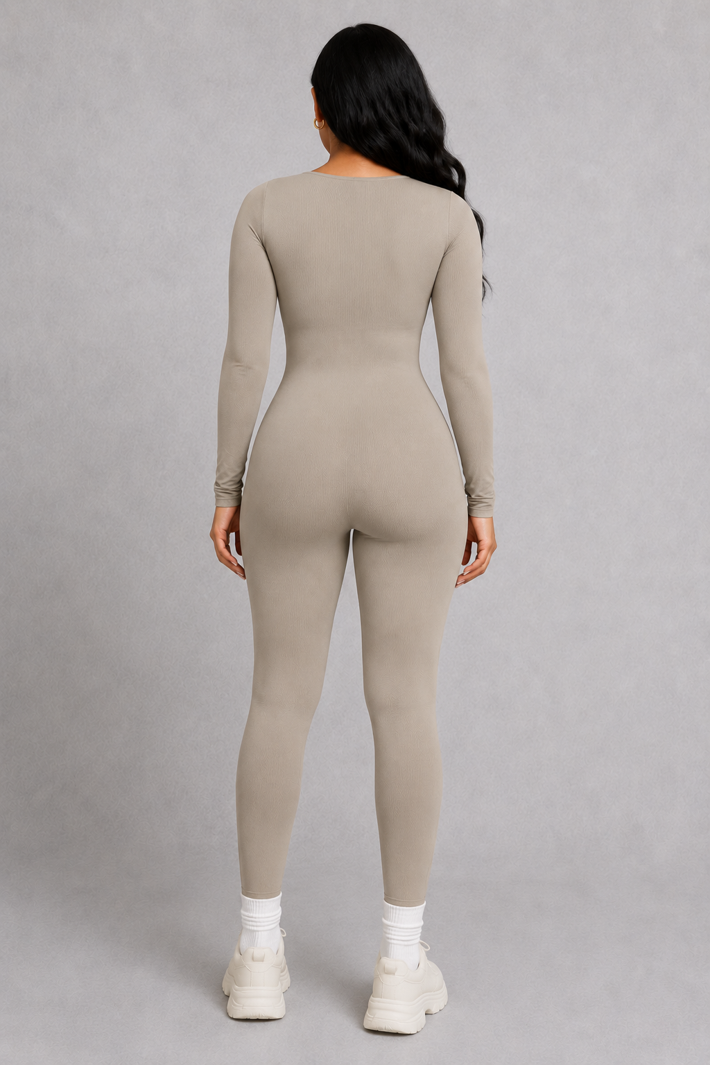 Sculp Shaping Jumpsuit – Deep V Tummy Control Shapewear