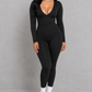 Sculp Shaping Jumpsuit – Deep V Tummy Control Shapewear