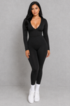 Sculp Shaping Jumpsuit – Deep V Tummy Control Shapewear