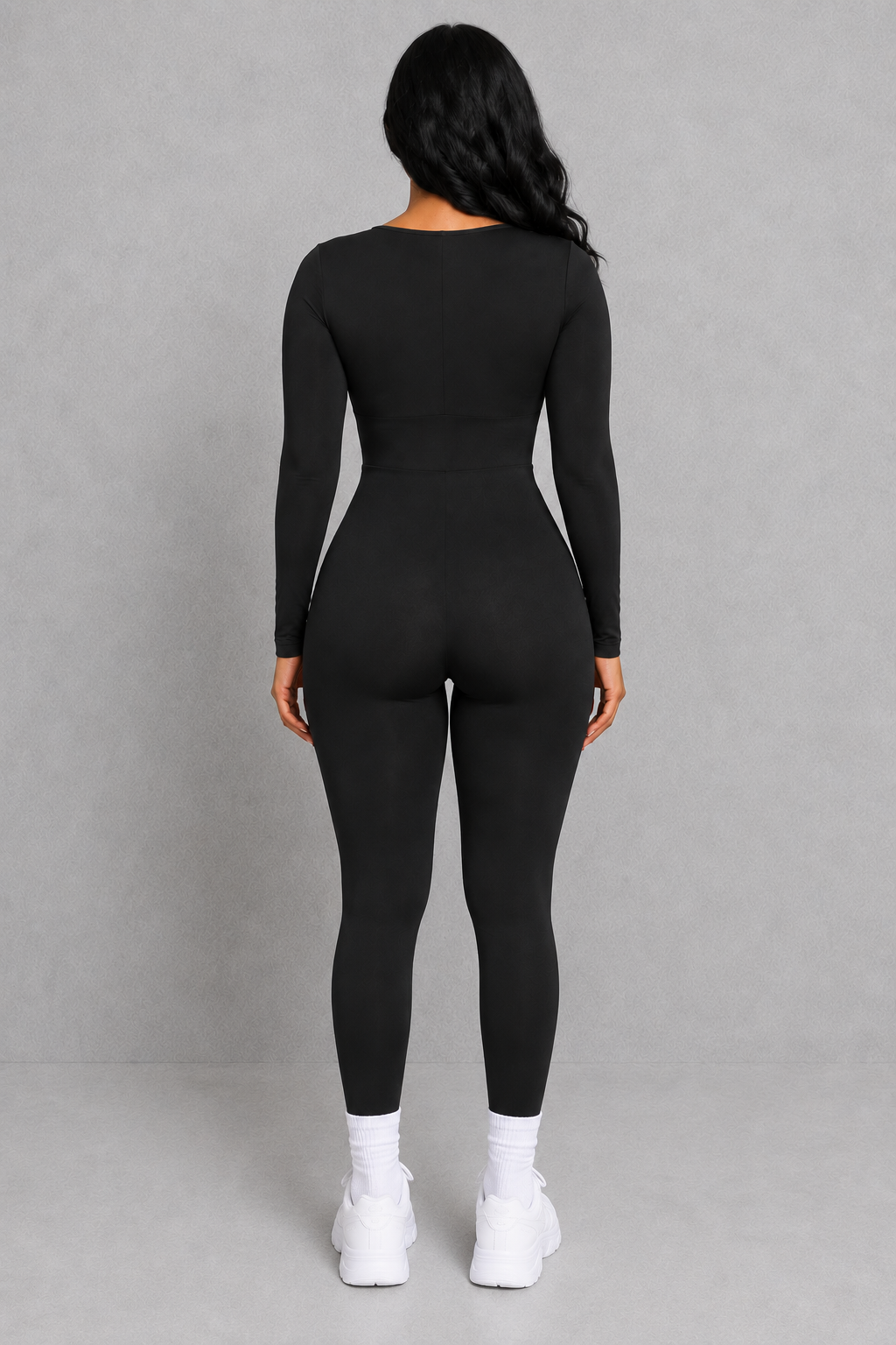 Sculp Shaping Jumpsuit – Deep V Tummy Control Shapewear