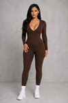Sculp Shaping Jumpsuit – Deep V Tummy Control Shapewear