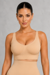 Sculp Deep V Support Bra - Wireless Lift & Side Smoothing