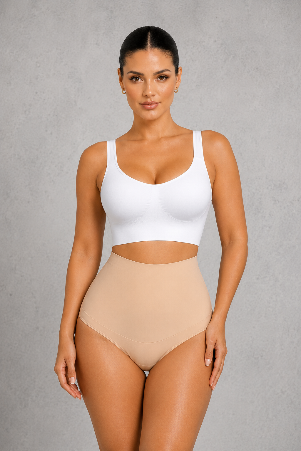 Sculp Deep V Support Bra - Wireless Lift & Side Smoothing Bra