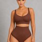 Sculp Deep V Support Bra - Wireless Lift & Side Smoothing Bra