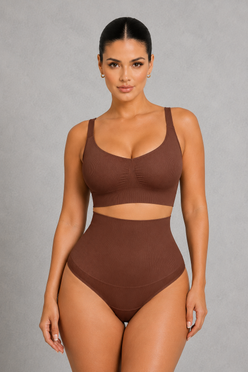 Sculp Deep V Support Bra - Wireless Lift & Side Smoothing Bra