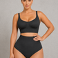 Sculp Deep V Support Bra - Wireless Lift & Side Smoothing Bra