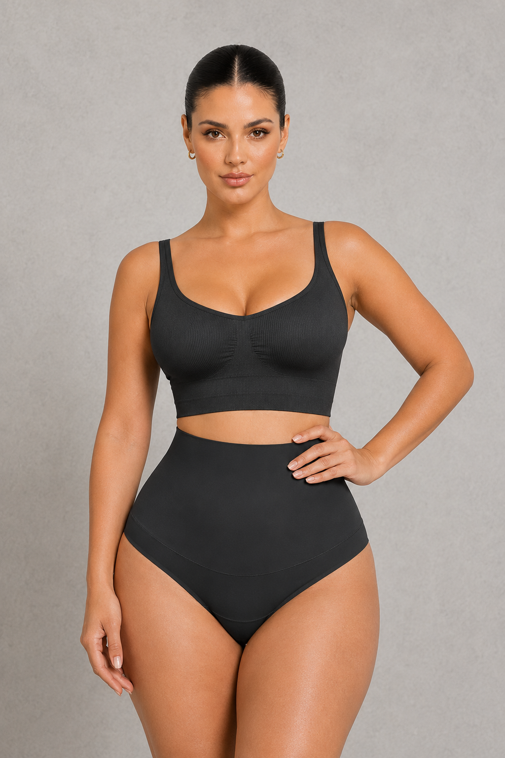 Sculp Deep V Support Bra - Wireless Lift & Side Smoothing Bra