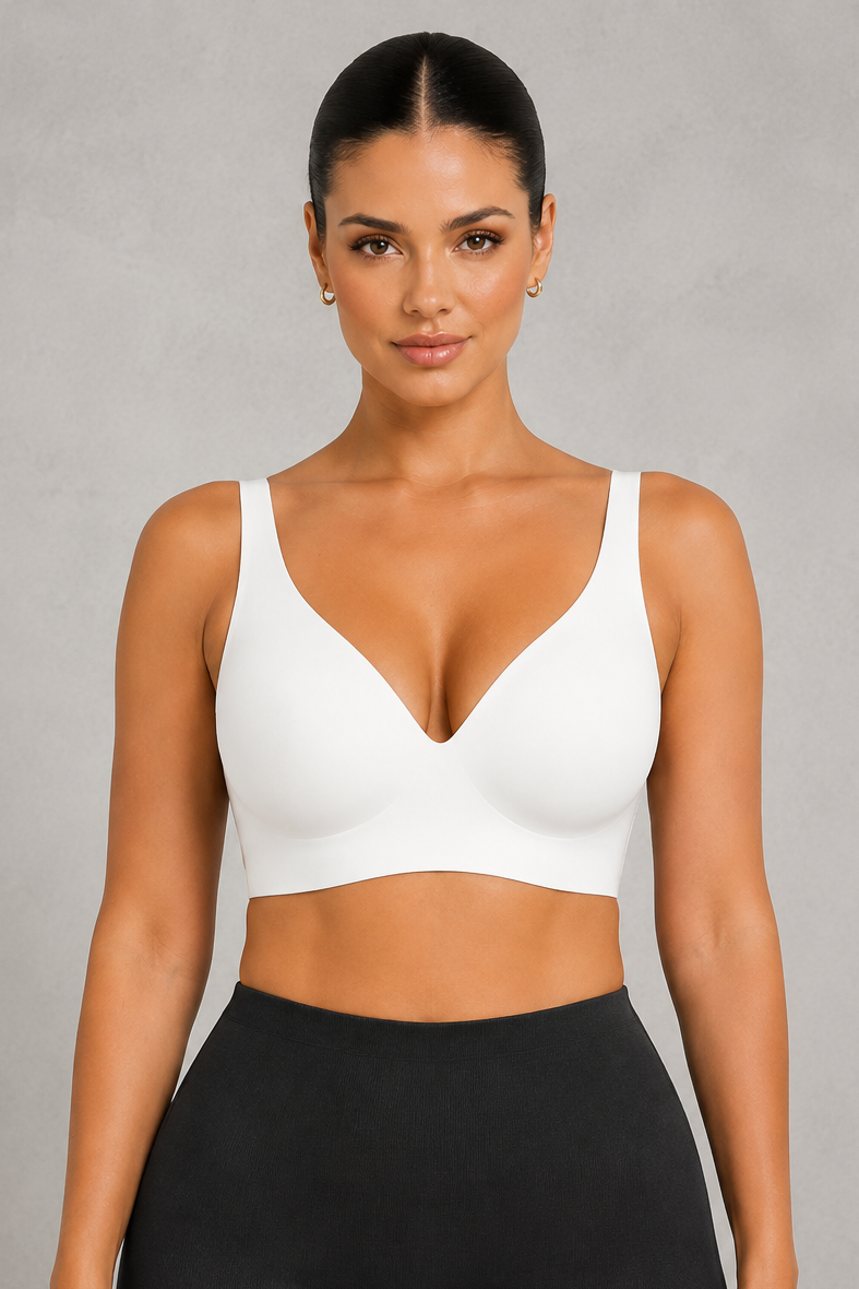 SculpStore Deep V Wireless Push-Up Bra