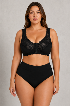 Sculp Front Fastening Wireless Support Bra – Comfort Fit