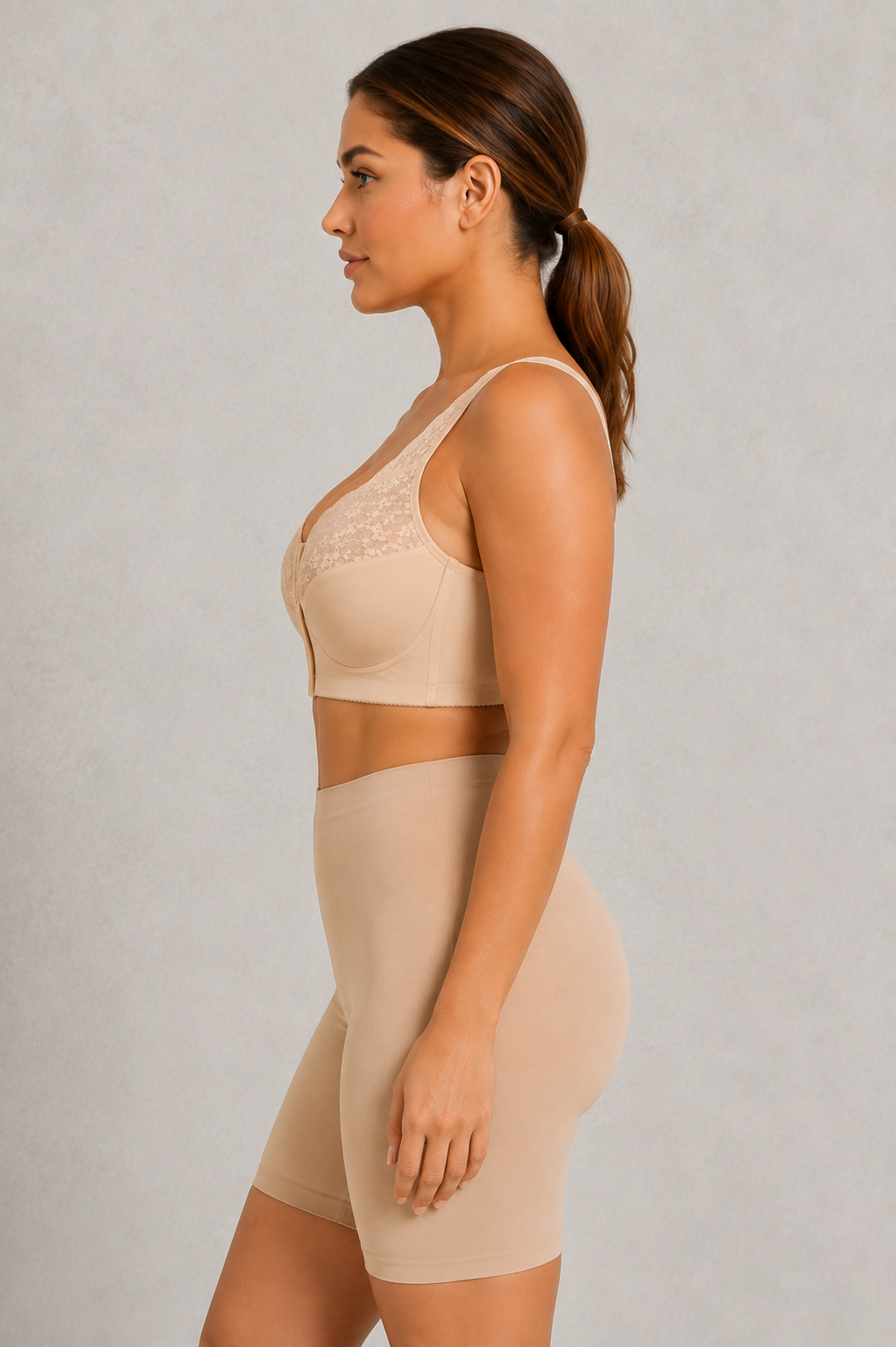 Sculp Front Fastening Wireless Support Bra – Comfort Fit