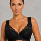 Sculp Front Fastening Lace Racerback Push Up Bra