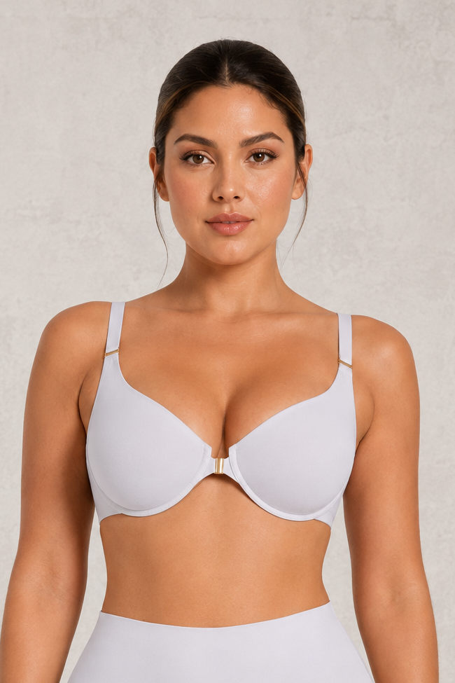 Sculp Full Coverage Front Closure Ultra-Thin Bra
