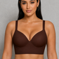 SculpStore Full Coverage Shaping Bra | Deep Cup Wireless Support Bra
