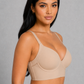 SculpStore Full Coverage Shaping Bra | Deep Cup Wireless Support Bra