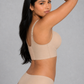 SculpStore Full Coverage Shaping Bra | Deep Cup Wireless Support Bra