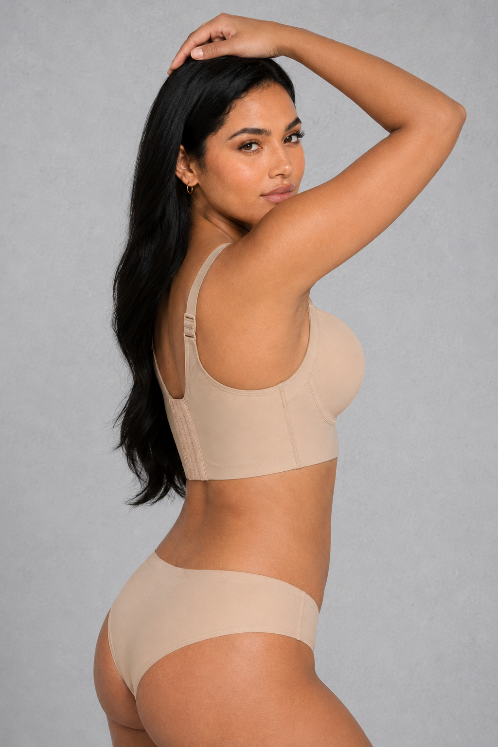 SculpStore Full Coverage Shaping Bra | Deep Cup Wireless Support Bra