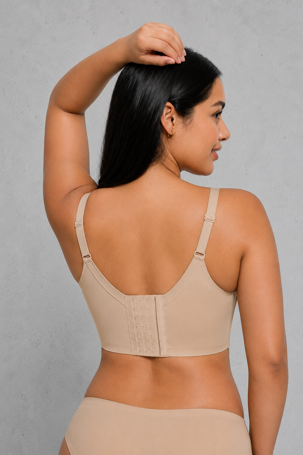 SculpStore Full Coverage Shaping Bra | Deep Cup Wireless Support Bra