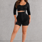 SculpStore High-Waist Compression Shapewear Shorts - Tummy Control Bum Lift Body Shaper