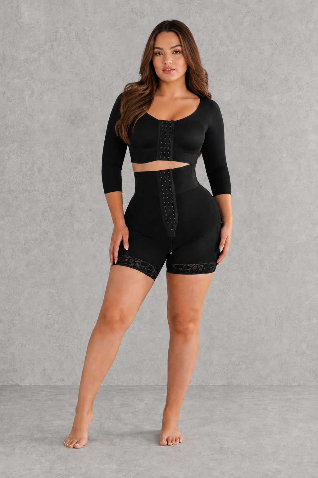 SculpStore High-Waist Compression Shapewear Shorts - Tummy Control Bum Lift Body Shaper