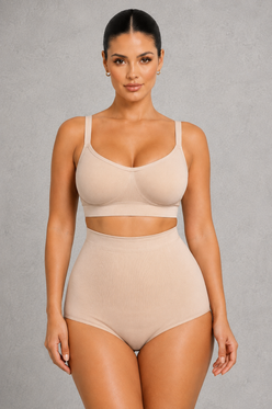 Sculp High-Waisted Shaping Underwear – Seamless Tummy Control Knickers