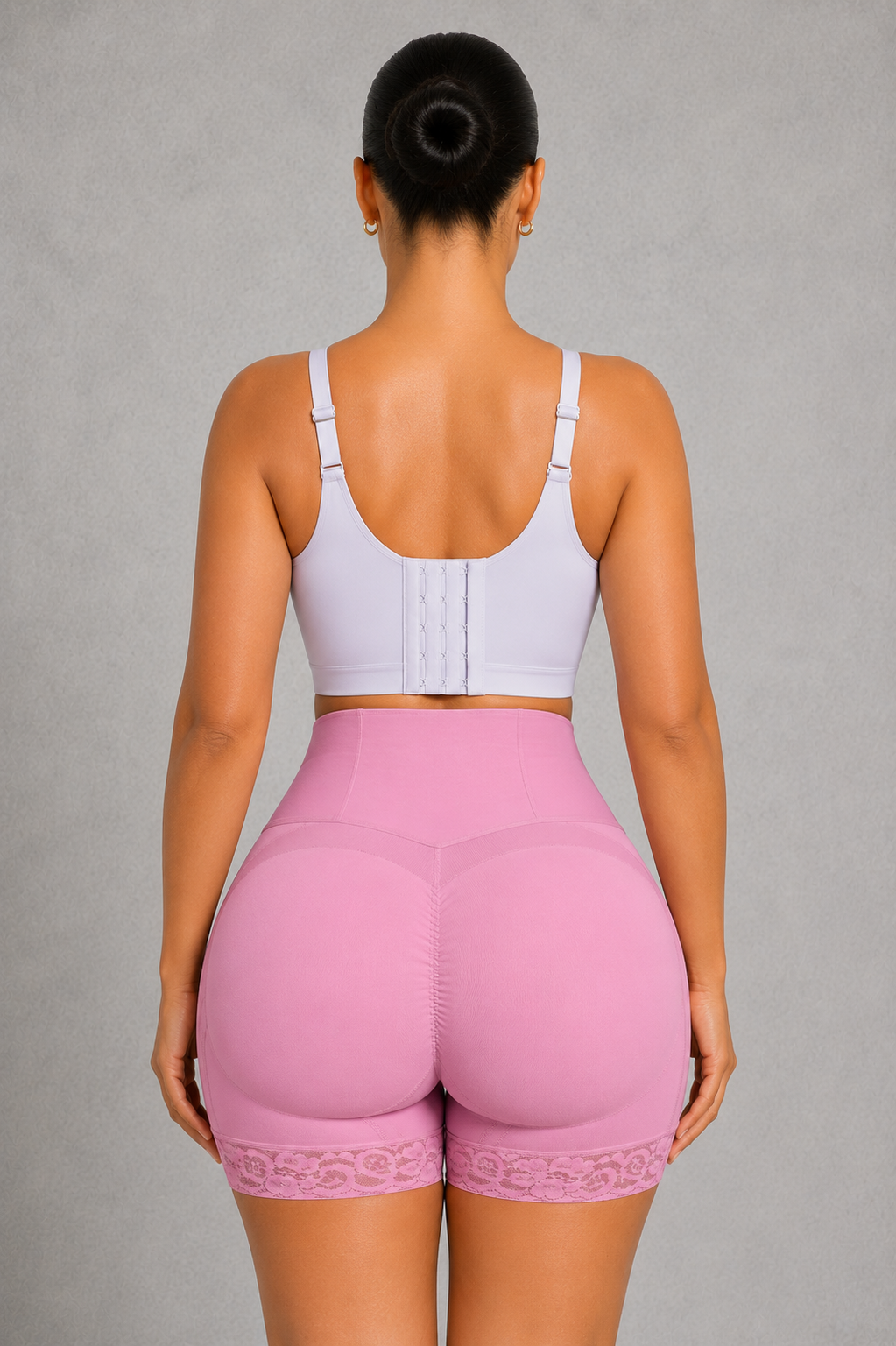 SculpStore High Waist Butt Lifting Shaping Shorts - Firm Tummy Control