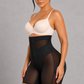 Sculp High Waist Mesh Shaping Shorts - Firm Tummy Control & Butt Lift