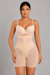 Sculp High Waist Mesh Shaping Shorts - Firm Tummy Control & Butt Lift