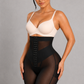 Sculp High Waist Mesh Shaping Shorts - Firm Tummy Control & Butt Lift