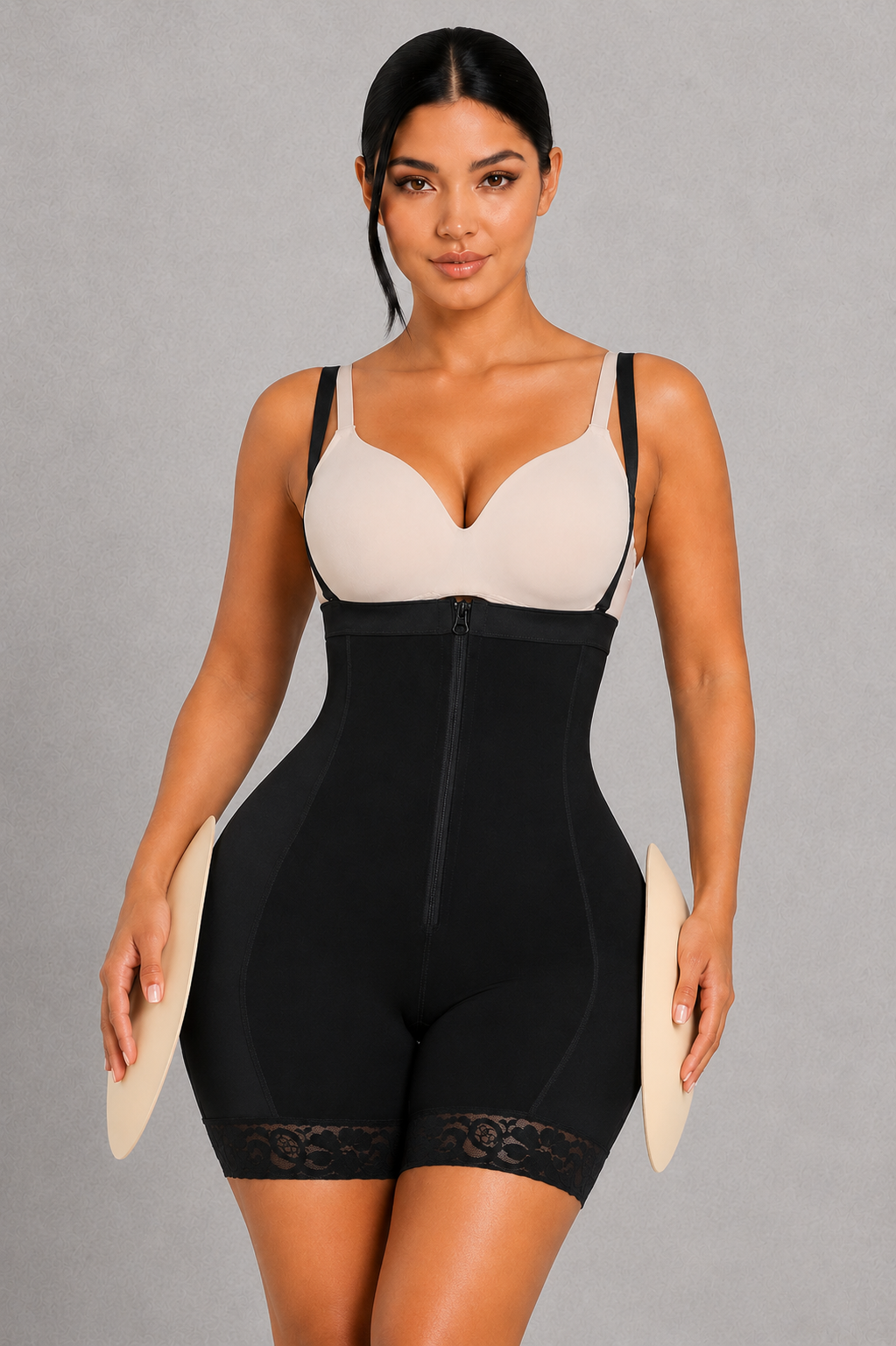 Sculp Hip Enhancer Shaping Shorts - Triple-Layer Tummy Control & Butt Lift