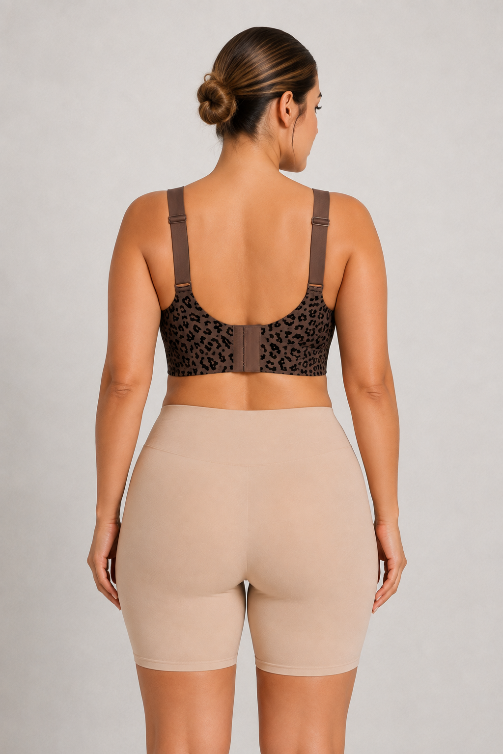 Sculp Leopard Seamless Wireless Lift Bra