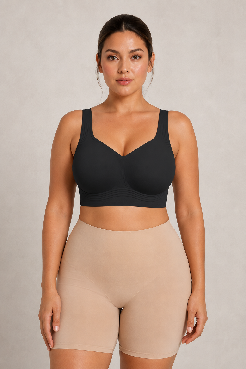 Sculp Leopard Seamless Wireless Lift Bra