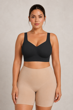Sculp Leopard Seamless Wireless Lift Bra