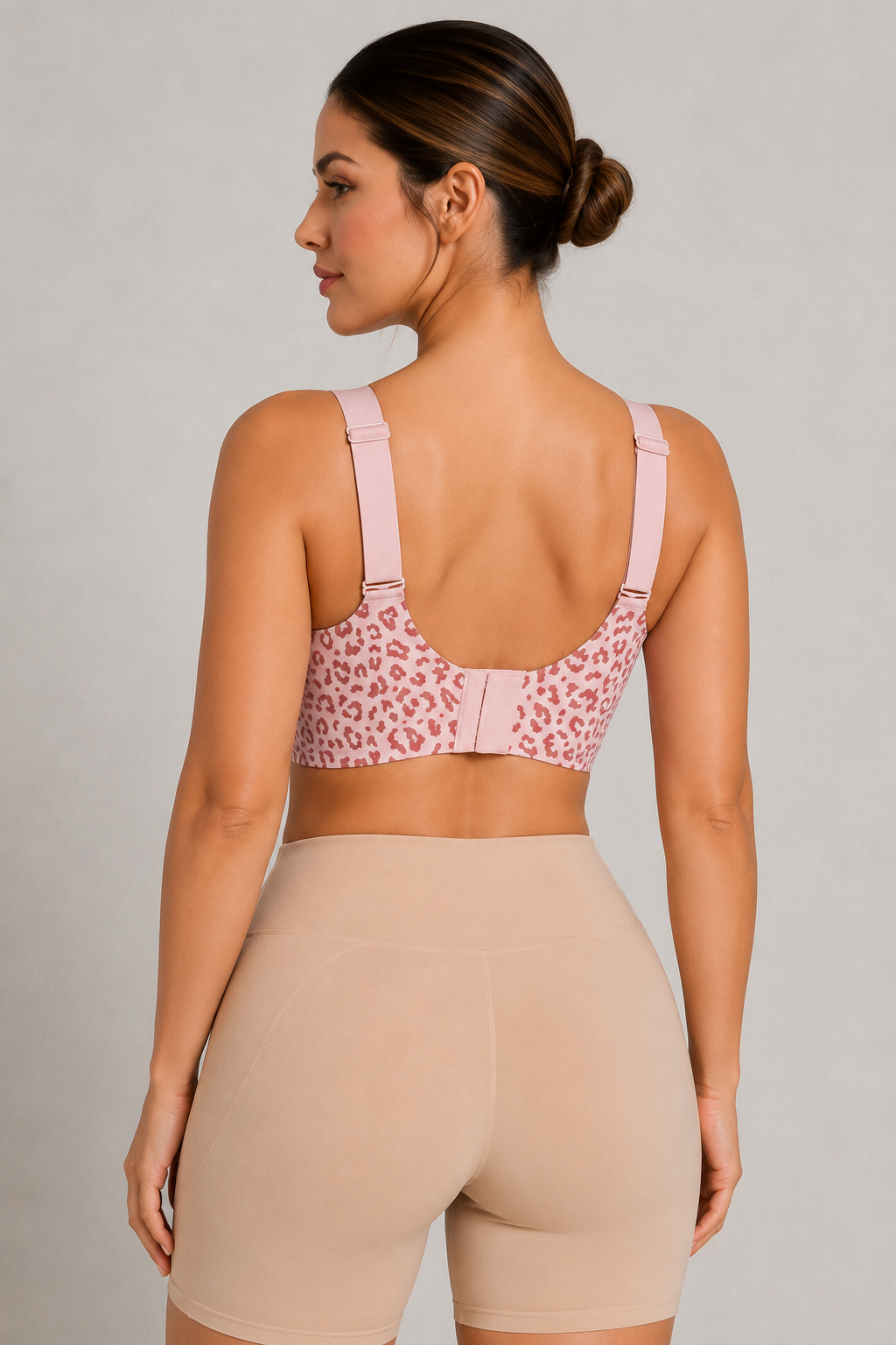 Sculp Leopard Seamless Wireless Lift Bra