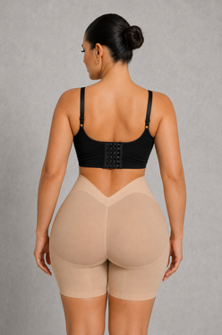 SculpStore Low Back Shapewear Shorts - Tummy Control & Bum Lift