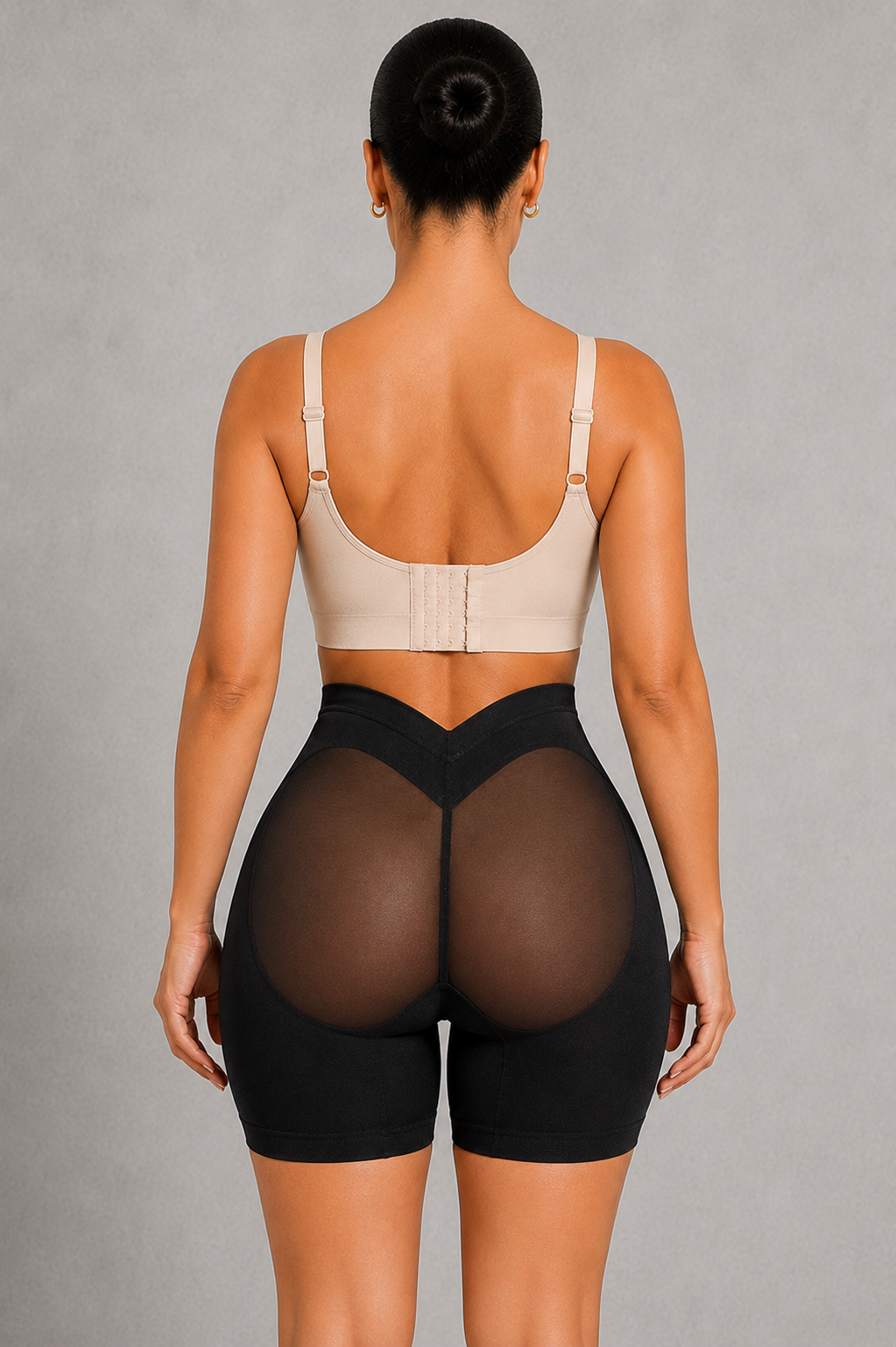 SculpStore Low Back Shapewear Shorts - Tummy Control & Bum Lift