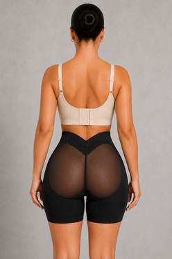 SculpStore Low Back Shapewear Shorts - Tummy Control & Bum Lift