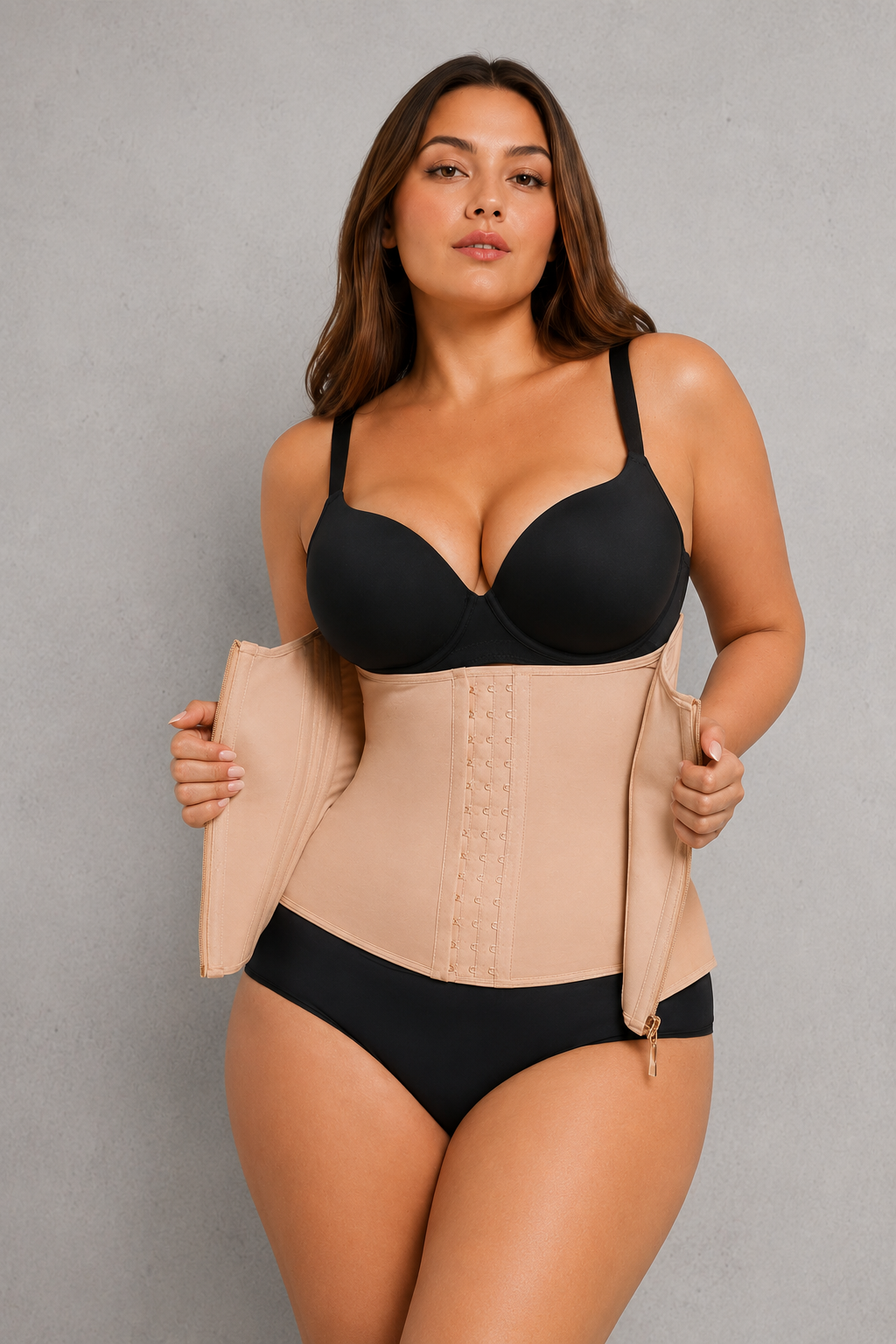 Sculp Luxury Waist Trainer Vest | 15 Steel Bones & Double Compression Corset