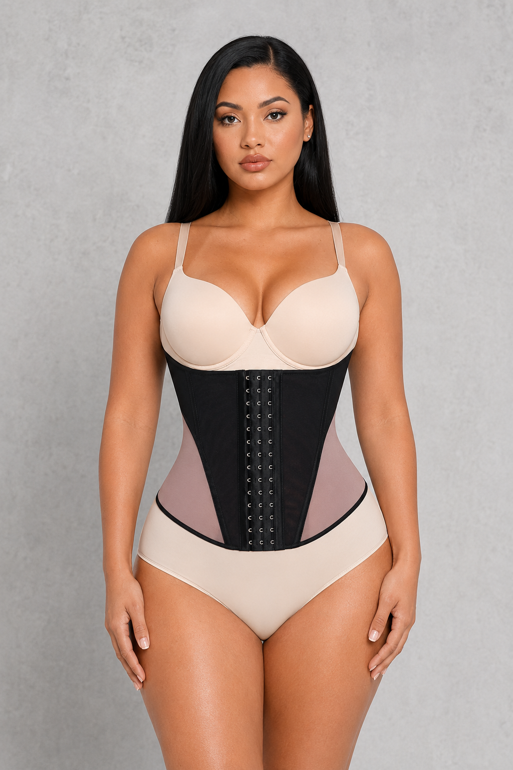 Sculp Mesh Waist Trainer Corset - Breathable Tummy Control