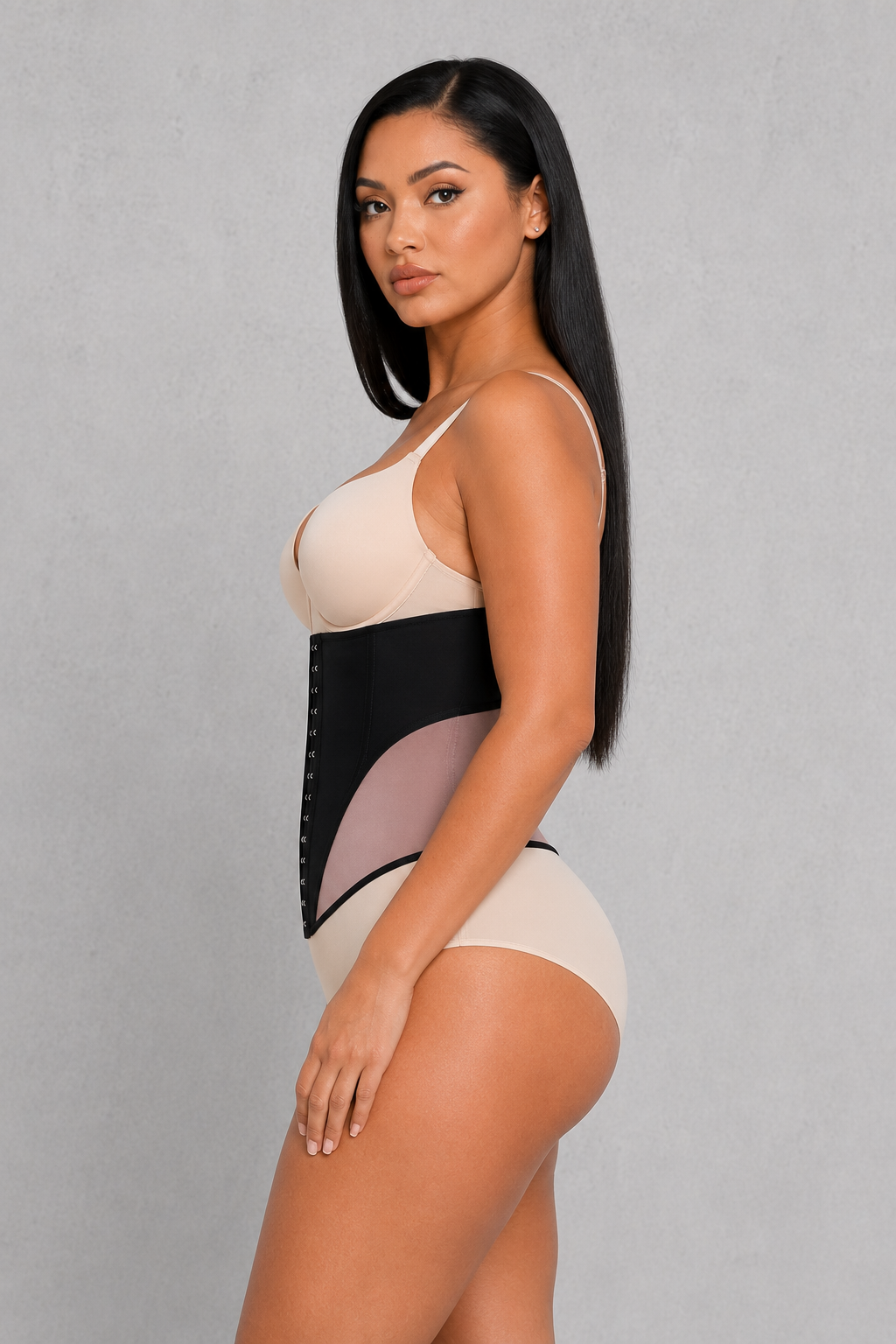 Sculp Mesh Waist Trainer Corset - Breathable Tummy Control