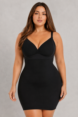 Sculp Plus Size Shapewear Dress - Tummy Control Full Slip