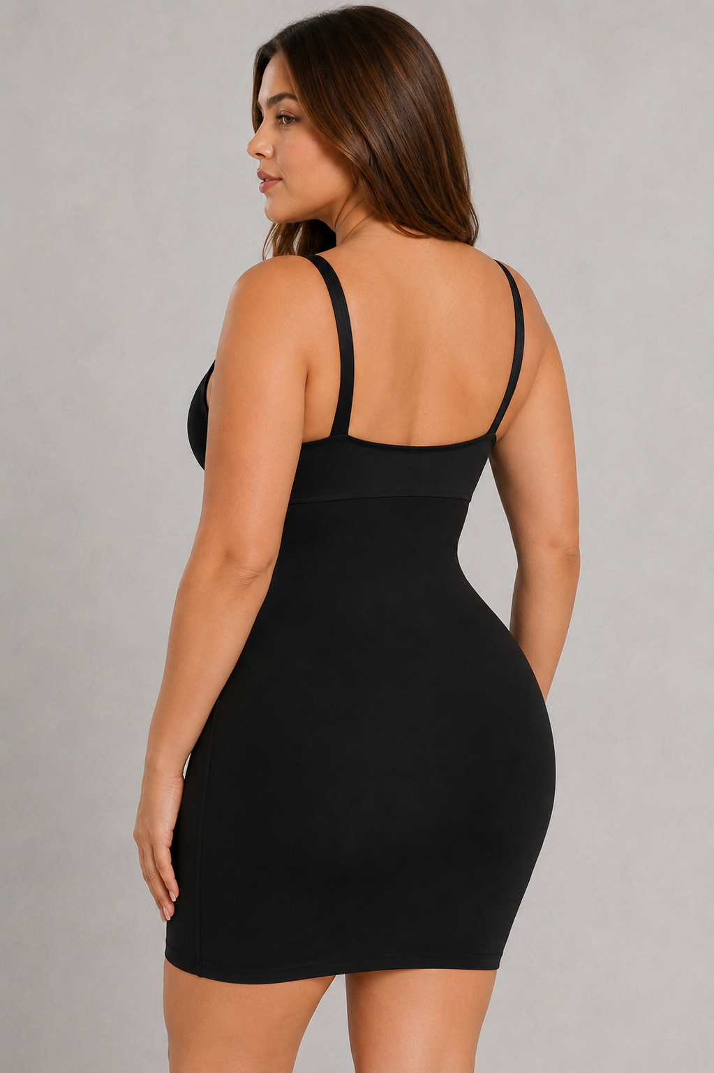 Sculp Plus Size Shapewear Dress - Tummy Control Full Slip