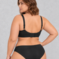 Sculp Seamless Moulded T-Shirt Bra in Black – back
