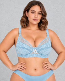 Sculp Plus Size Wireless Lace Full-Cup Bra