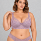 Sculp Plus Size Wireless Lace Full-Cup Bra