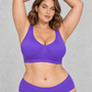 Sculp Seamless Wireless Comfort Bra in Dark Purple