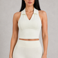 Sculp Workout Tank Top – Built-In Bra Gym & Yoga Top