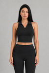 Sculp Workout Tank Top – Built-In Bra Gym & Yoga Top