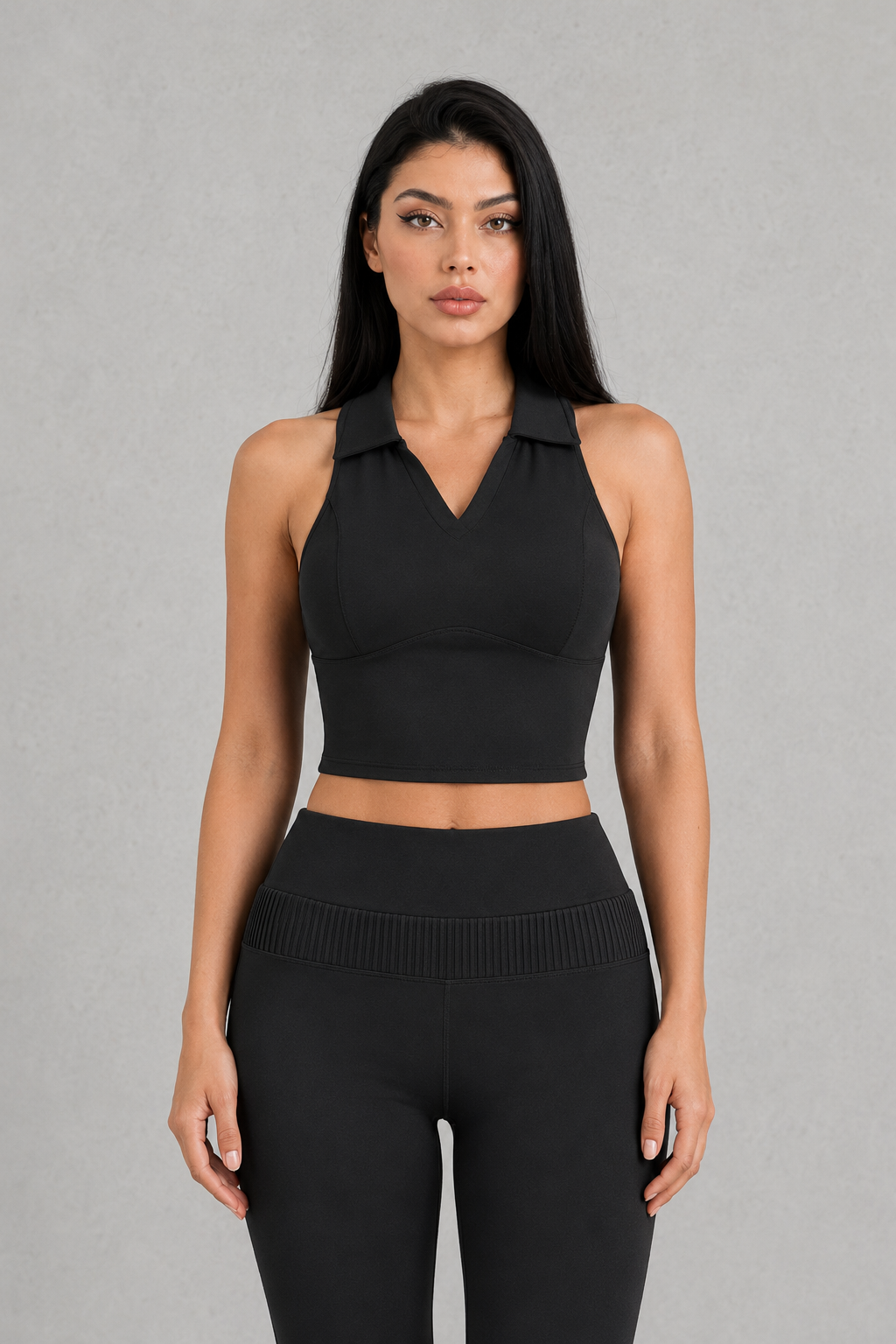 Sculp Workout Tank Top – Built-In Bra Gym & Yoga Top
