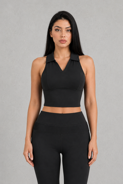 Sculp Workout Tank Top – Built-In Bra Gym & Yoga Top